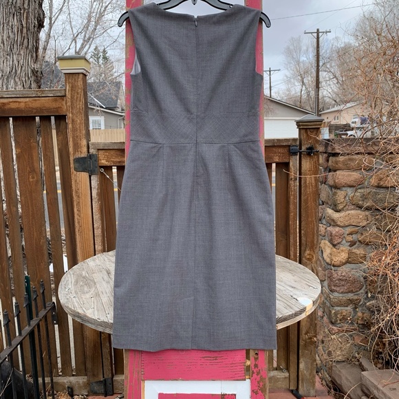 SALE! NEW Banana Republic Stretch Wool Blend Dress Sz 4 - Picture 6 of 8